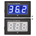 Medidor de medidor de voltímetro de voltímetro automotriz DC4.2-31V